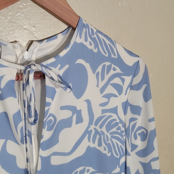 Alcoolique Blue Floral Maxi Dress - Picture 3 of 9